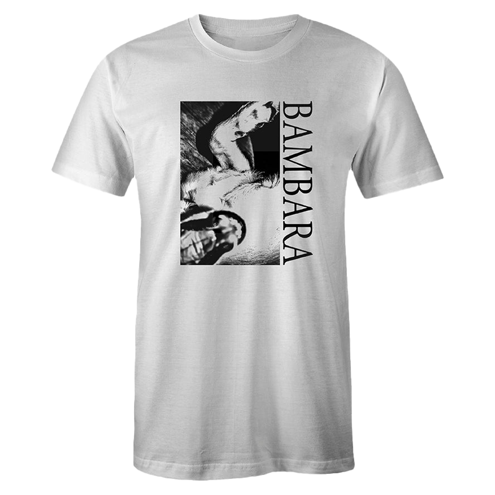 White Snarling Dog Tee